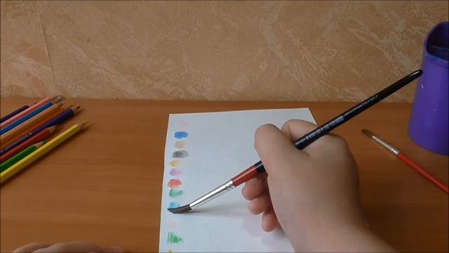 Обзор акварельных карандашей «Marco» Тест./ Overview watercolor pencils "Marco" Test смотреть онлайн