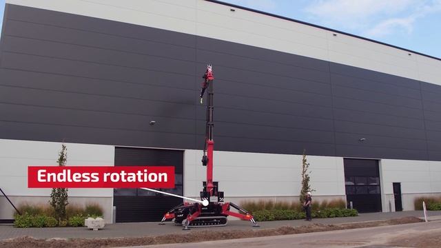 Hoeflon C30e Full Electric Mini Crane - Spider Crane смотреть онлайн