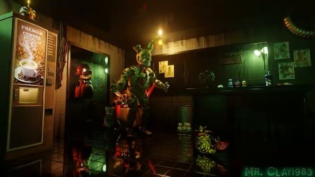 [Blender/FNAF] Dirk Dinkum’s Song (except Springtrap sings it) смотреть онлайн