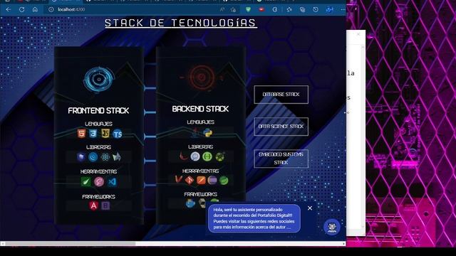 03.00 Sección Tecnología (Cards Flex-Bootstrap) | Jᴀᴠᴀ Fᴜʟʟ Sᴛᴀᴄᴋ Dᴇᴠᴇʟᴏᴘᴇʀ Pᴏʀᴛꜰᴏʟɪᴏ смотреть онлайн