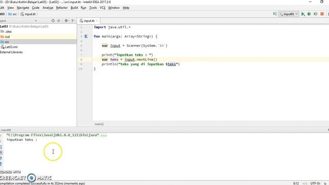 Tutorial Kotlin 6 Menggunakan Input смотреть онлайн