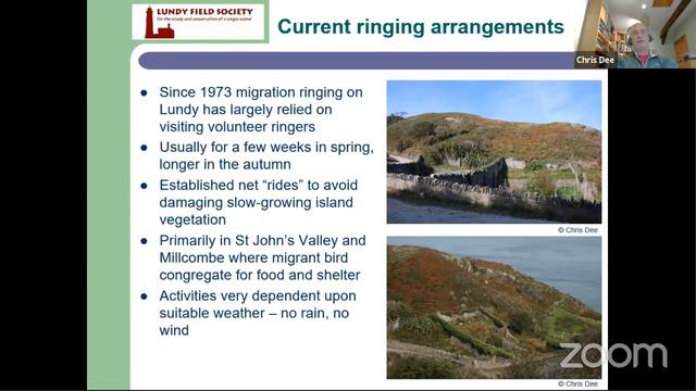 Ringing birds on Lundy смотреть онлайн