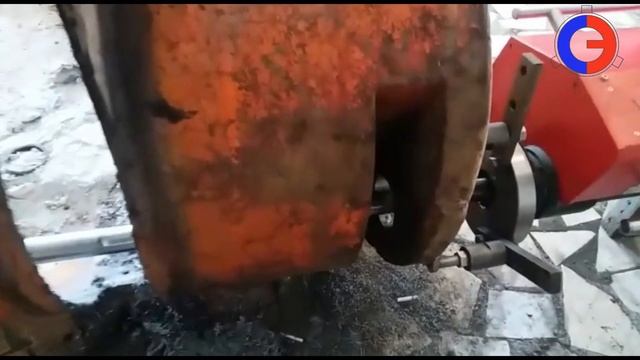 Ремонт стрелы и ковша погрузчика TORO151. смотреть онлайн