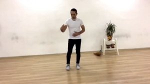 Доминиканская бачата с Чино - Три варианта шагов на базе квадрата