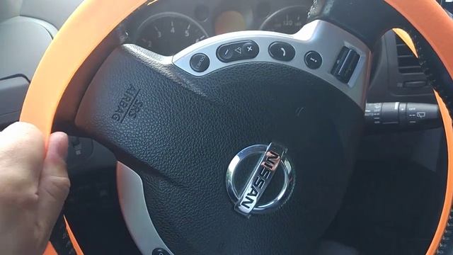 Селеконовая накладка на руль Nissan X Trail 2.0 смотреть онлайн