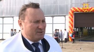 В комплексе «Вурнарского мясокомбината» открылся новый коровник.