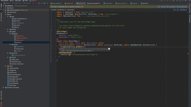 7. Obteniendo el detalle de las notas [Curso Ionic 3 + Firebase] смотреть онлайн