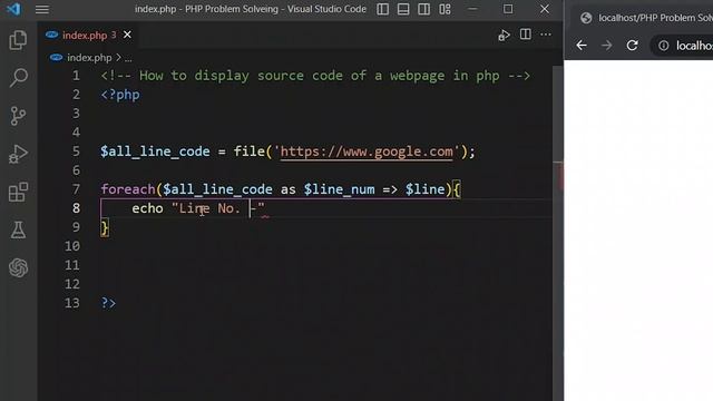 How to Display Source Code of Webpage in PHP || #php_problem_solve || Code Camp BD #2023 смотреть онлайн