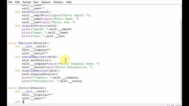 Python program to demonstrate multiple inheritance смотреть онлайн