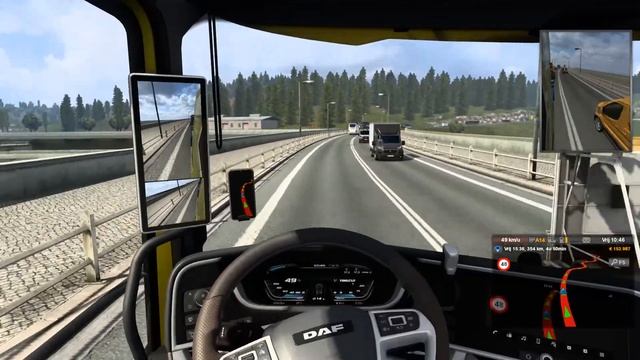 Eurotruck Simulator 2 Rotterdam NL to Glasgow GB Steinbruch смотреть онлайн