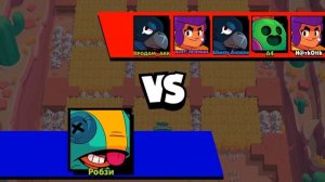 ОГРОМНЫЙ ЛЕОН ОБОРОТЕНЬ ПРОТИВ ВСЕХ БРАВЛЕРОВ! BRAWL STARS