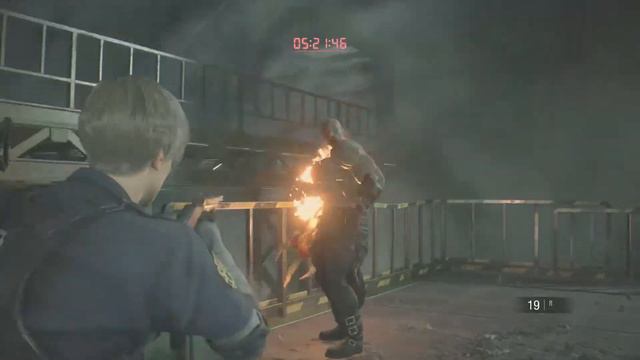 RESIDENT EVIL 2 S Rank Unlocked infinite samarai edge ammo смотреть онлайн