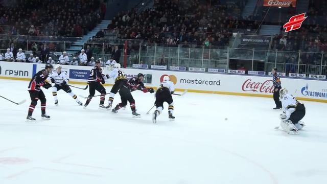 Паршин добивает шайбу в ворота "Северстали" и делает счет 2:0! смотреть онлайн