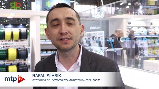 Rafał Słabik, Dyrektor Ds. Sprzedaży I Marektingu CELLFAST