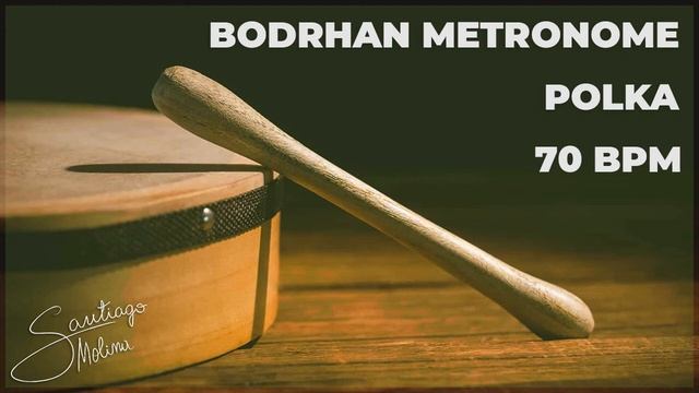 Bodhran Metronome | POLKA | 70 BPM смотреть онлайн