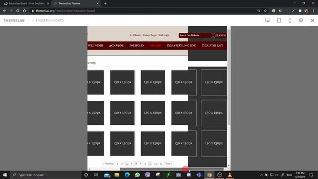 Education board: Free Bootstrap 4 HTML5 Education Website Template смотреть онлайн