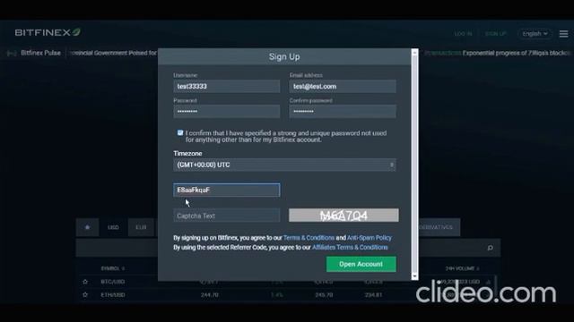 Onde conseguir, como encontrar e o que é Referrer code Bitfinex 2024 смотреть онлайн