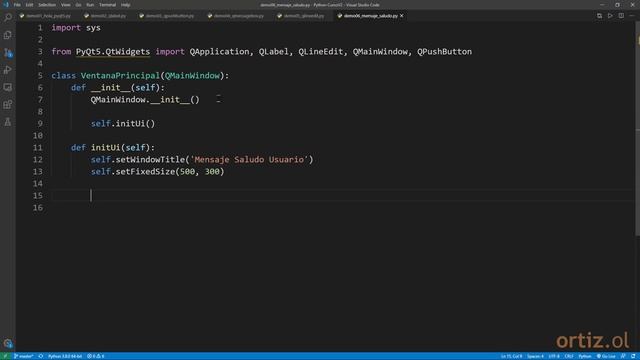 Python Curso V2: 397 1/2 Controles QLabel, QLineEdit y QPushButton para Mostrar Saludo al Usuario смотреть онлайн