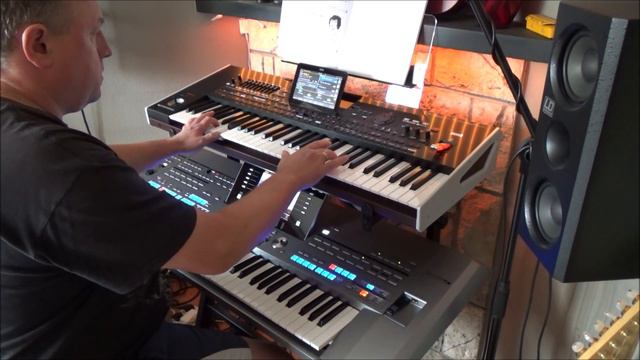 Greensleeves by DannyKey on Yamaha keyboard Tyros 5 and Korg PA4X смотреть онлайн