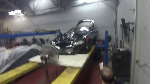 Mike Serranos 540ci Turbo Camaro from Street Outlaws on the dyno at Pottstown Street Cars смотреть онлайн