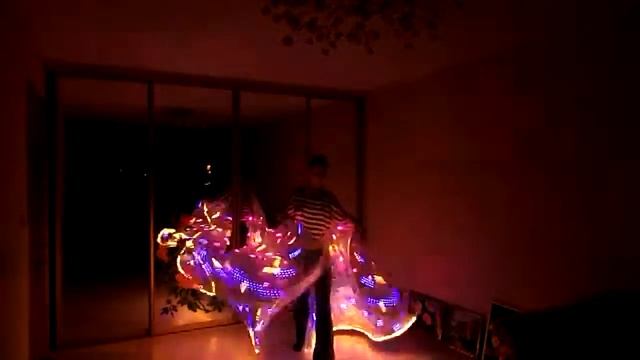 Светодиодные крылья модель №17 от LeDance Fashion смотреть онлайн