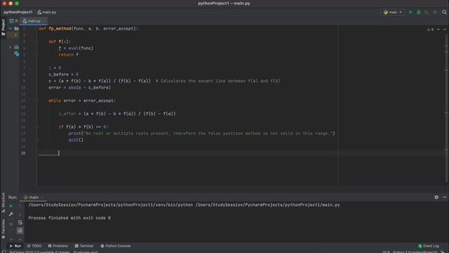 False Position Method In Python | Numerical Methods смотреть онлайн
