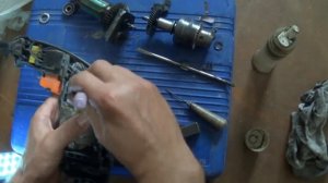 Замена подшипника в дрели.