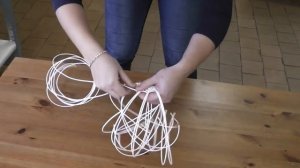 Плетение корзинки из полиротанга (искусственного ротанга) часть 2