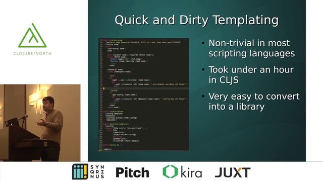 Data driven scripting with ClojureScript, EDN, and Lumo - Scot Brown смотреть онлайн