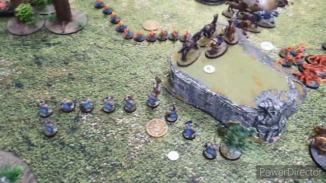 Age of Sigmar 2000pt Battle Report: Cities of Sigmar (Hallowheart) vs Seraphon (Fangs of Sotek) смотреть онлайн