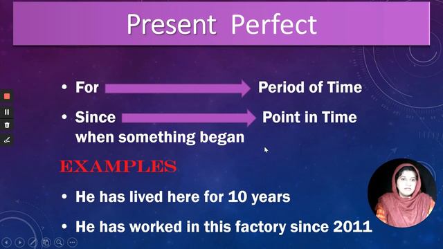 Present Perfect Tense | Learning with Ambreen смотреть онлайн