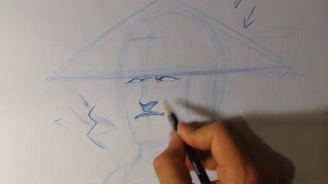 How to Draw Raiden from Mortal Kombat смотреть онлайн