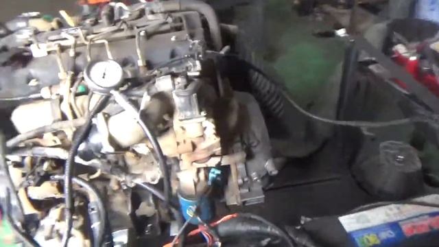 Проверка давления масла в двигателе J3 Bongo Euro 4 (10.05.17) смотреть онлайн