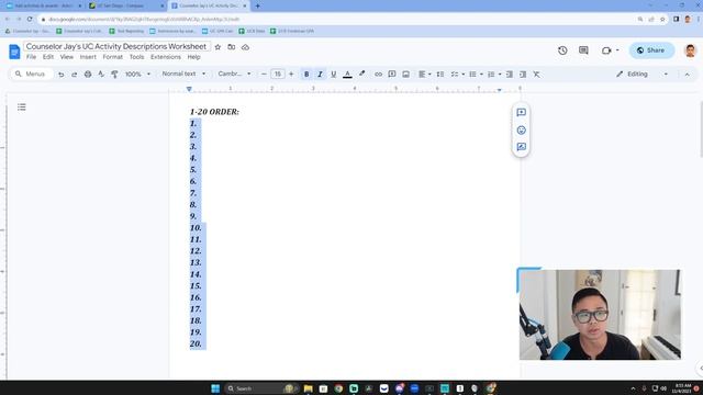UC Application Worksheet смотреть онлайн