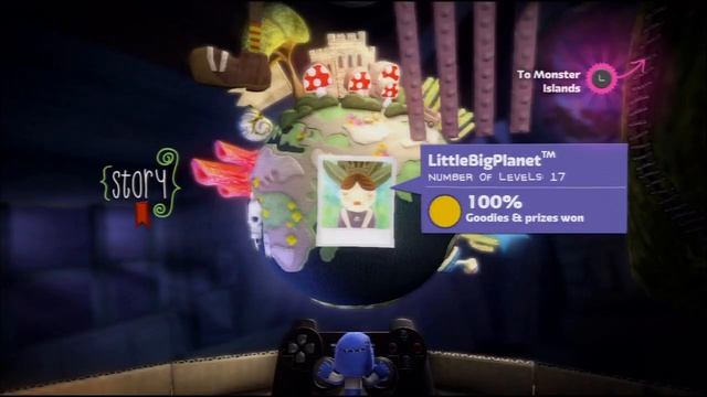 LittleBigPlanet Karting - Pod Music - Story, Community, Earth смотреть онлайн