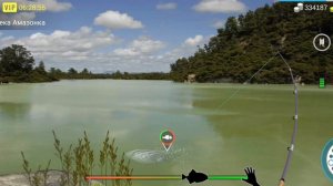 как поймать лезвие в игре my fishing world