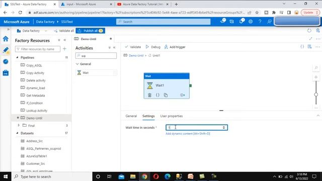 until activity in azure data factory | until activity in adf | adf tutorial part 34 смотреть онлайн