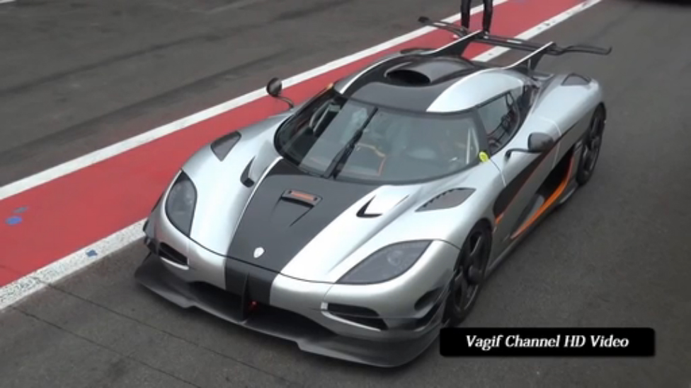 Koenigsegg One 1 Drive On Track Accerlerations Vagif Channel смотреть онлайн