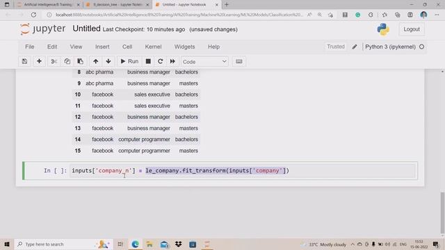 Machine Learning |09| Decision Tree code -2|Supervised Classification algorithms | Marathi | #pytho смотреть онлайн