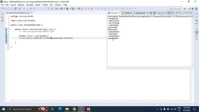 JAVA FAQ # 97 || How do you generate random numbers using Random class in Java? смотреть онлайн