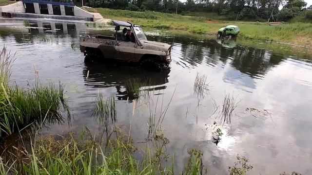 Ковровое болото и почти сухое, притопили уаз смотреть онлайн