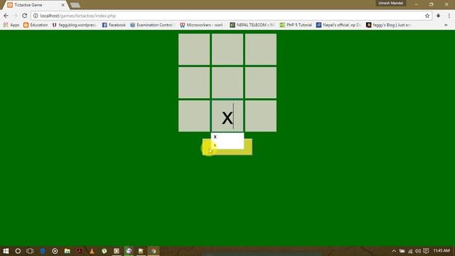 Offline Tictactoe game in php and xampp without database смотреть онлайн
