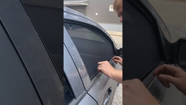 Как установить каркасные шторки смотреть онлайн