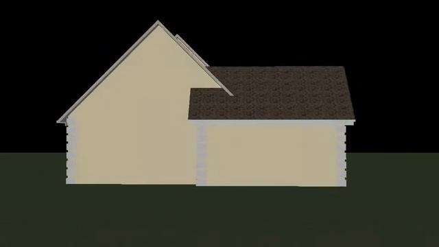 Дом одноэтажный с гаражом. Проект Ц-36 смотреть онлайн