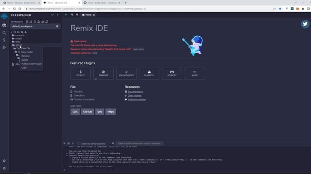 How to Load File from GitHub into Remix - Ethereum IDE смотреть онлайн