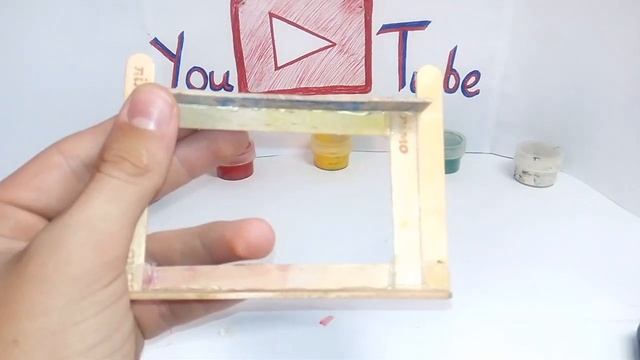 DIY Как сделать подставку для телефона своими руками. Подставка для тулефона в виде телевизора !!! смотреть онлайн