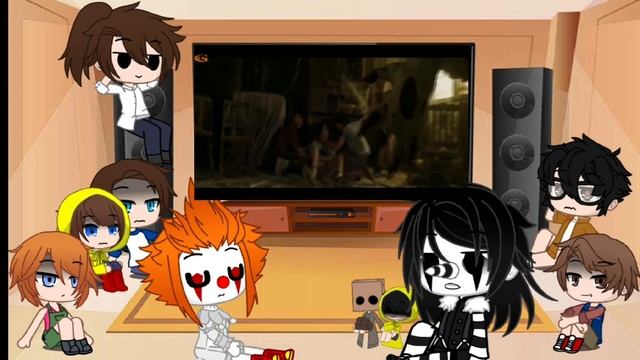 Реакция персонажей оно Мона с Шестой на противостояние Пеннивайза и Смеющейся Джека новости