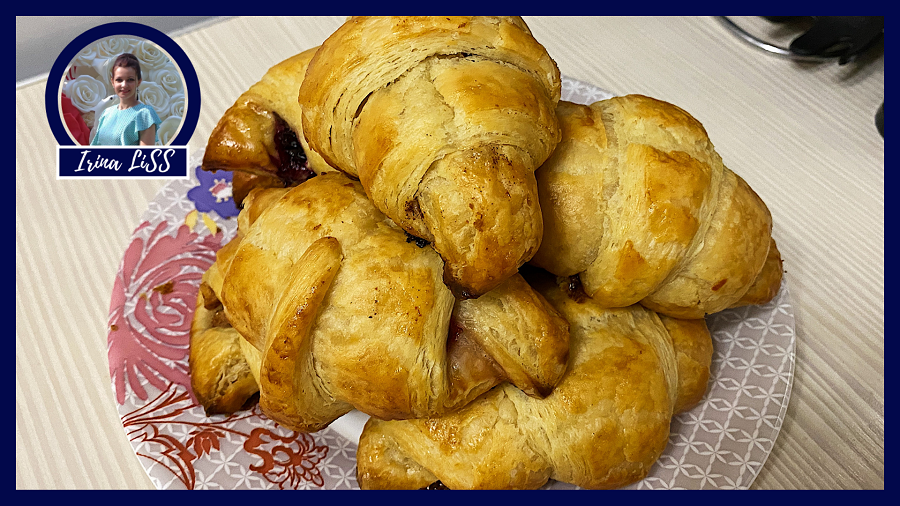 8 ВКУСНЫХ НАЧИНОК ДЛЯ КРУАССАНОВ – Как сделать, как заворачивать круассаны из слоеного теста рецепт смотреть онлайн