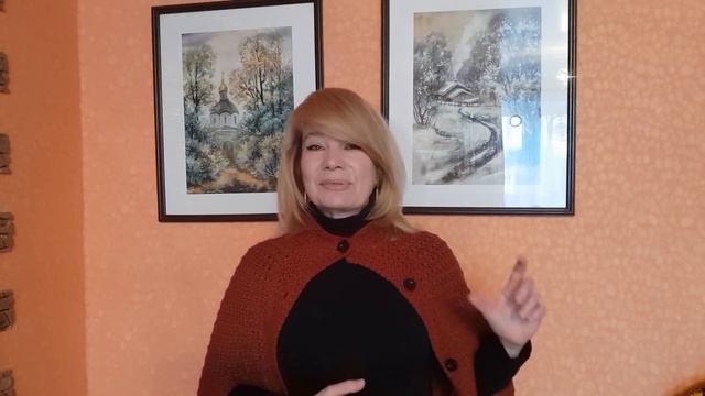 Коллекция модных уловок 2 . Пончо, кейпы,накидки крючком . смотреть онлайн