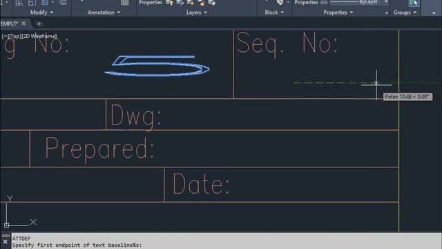 How To Insert | Title Block Attributes | Autodesk Autocad Free смотреть онлайн